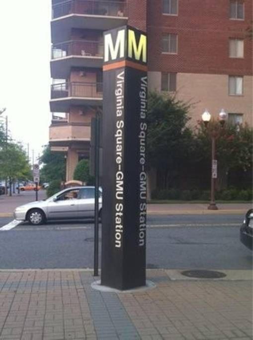 アーリントンWalk2Metro'S,Dcgem,Private,Wifi, Freeparkingアパートメント エクステリア 写真